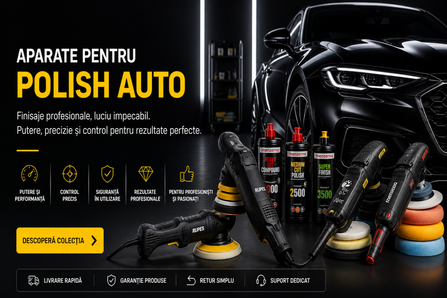 Aparate pentru polish auto