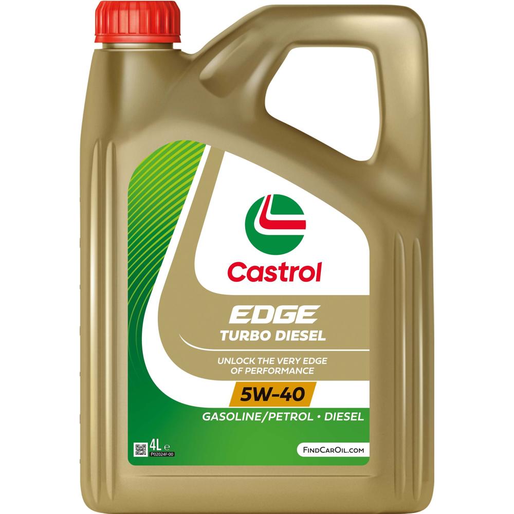 CASTROL EDGE TURBO DIESEL 5W-40- 4L