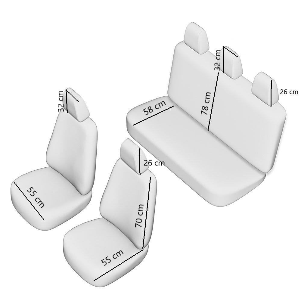 SET HUSE SCAUN LUX - BEJ